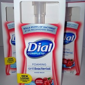 Dial Antibacterial Hand Soap 3 pk NWT